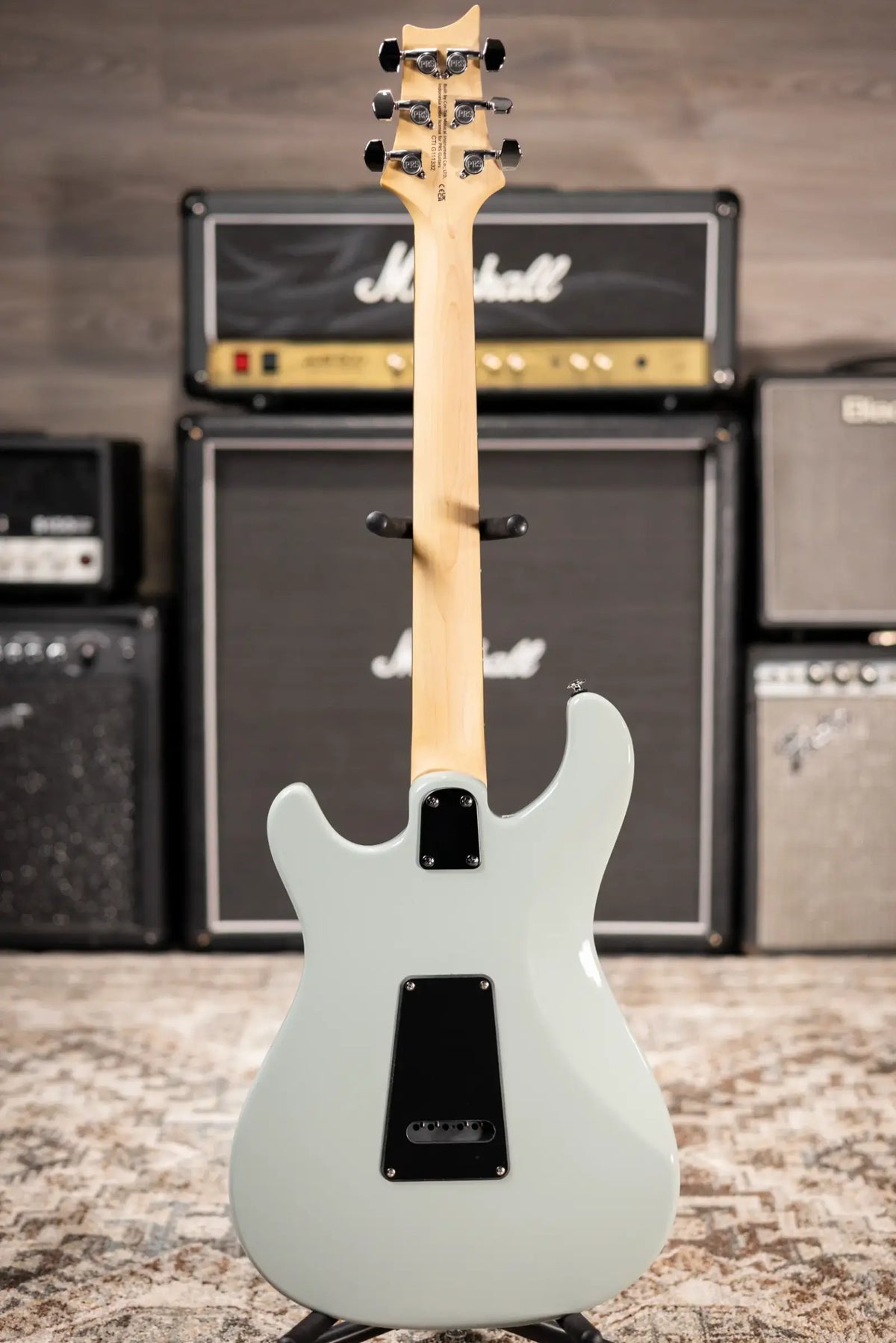 PRS SE Studio Standard Rosewood Electric Guitar - Silvertone Gray with Gig Bag - Demo