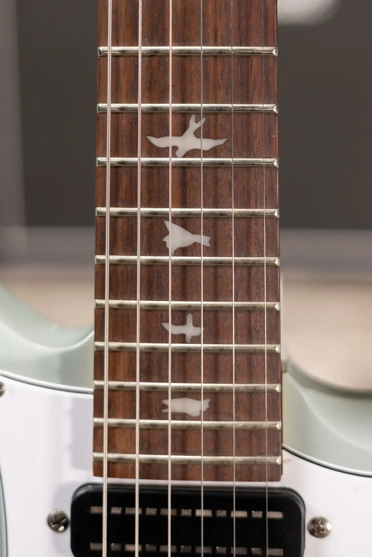 PRS SE Studio Standard Rosewood Electric Guitar - Silvertone Gray with Gig Bag - Demo