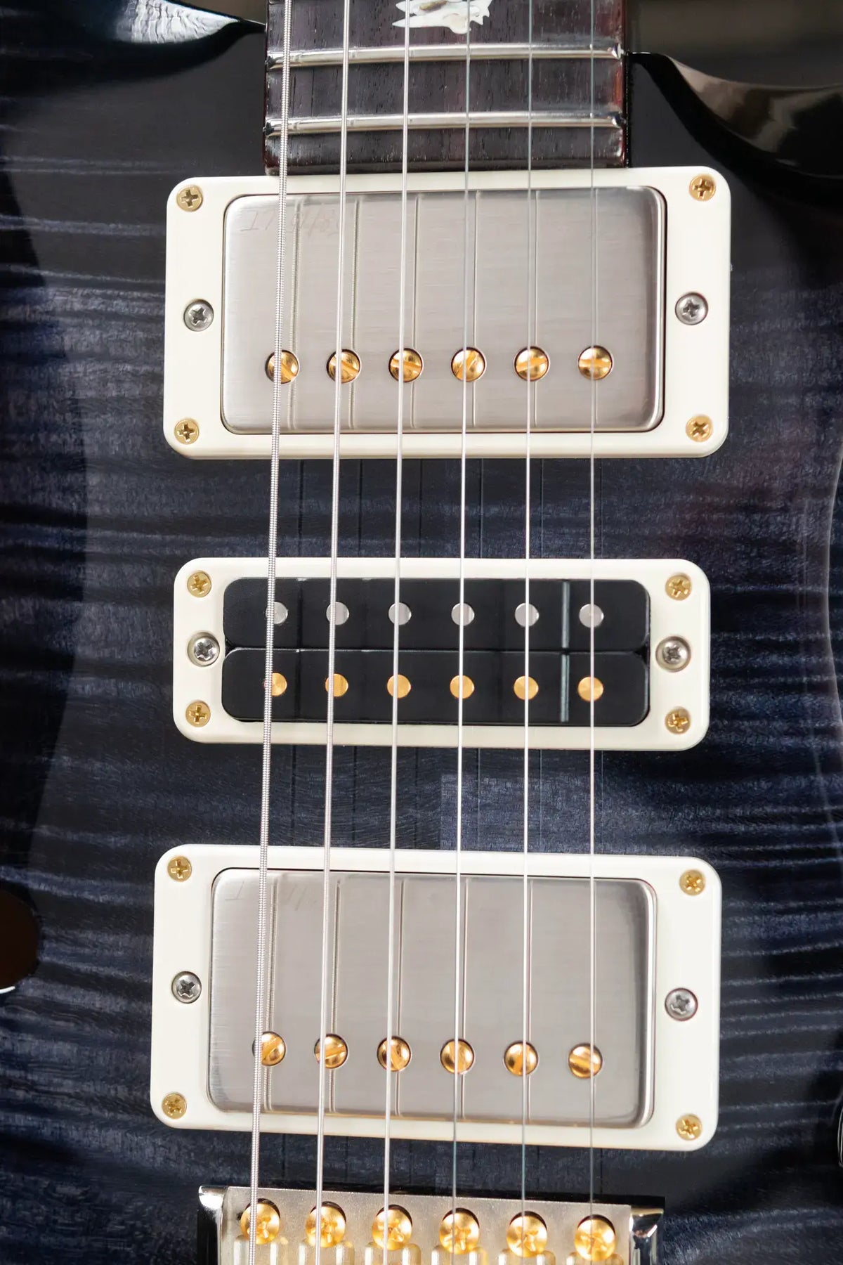 PRS Special Semi Hollow 10 Top Electric Guitar Faded Whale Blue Wraparound Smokeburst with Hardshell Case 67aba21dda796