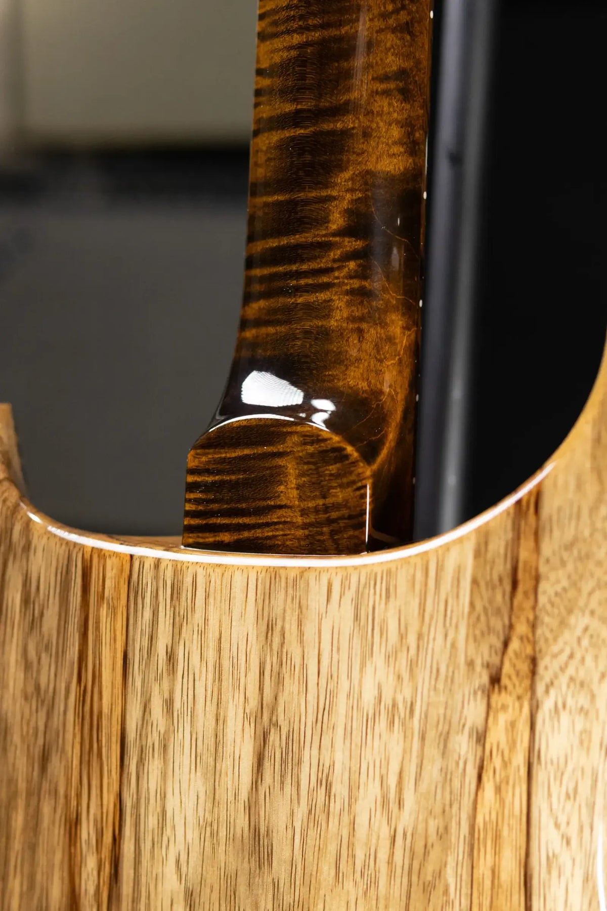 PRS Wood Library Custom 24 Stoptail Limited Edition 10-Top Electric Guitar - Tiger Eye with Hardshell Case