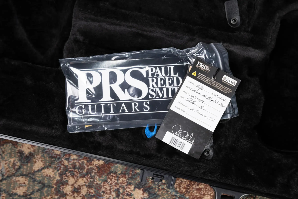 PRS Wood Library Custom 24 Stoptail Limited Edition 10-Top Electric Guitar - Tiger Eye with Hardshell Case