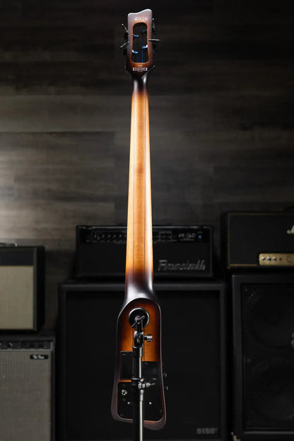 Ibanez Bass Workshop UB804 4-String Electric Upright Bass - Mahogany Oil Burst with Gig Bag