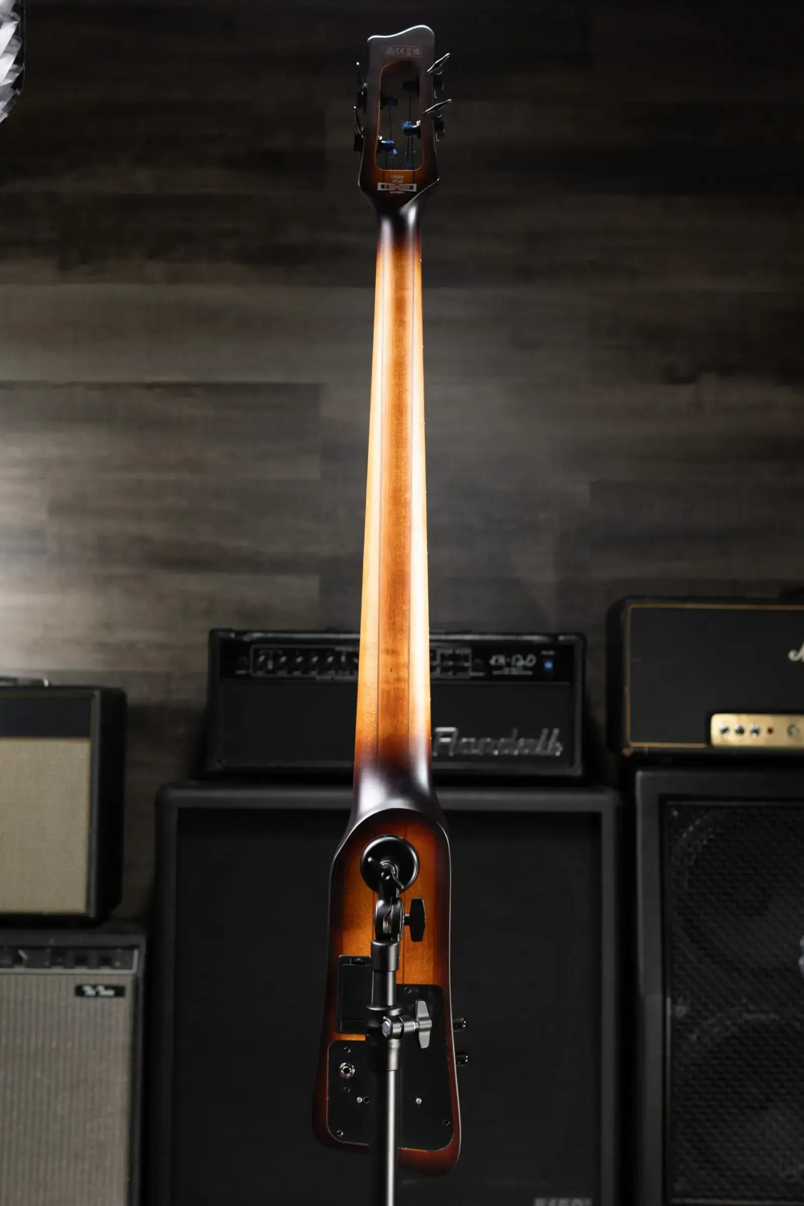 Ibanez Bass Workshop UB804 4-String Electric Upright Bass - Mahogany Oil Burst with Gig Bag