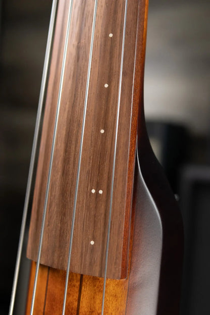Ibanez Bass Workshop UB804 4-String Electric Upright Bass - Mahogany Oil Burst with Gig Bag