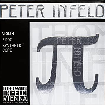 Thomastik-Infeld PI101 Peter Infeld Violin String Set - 4/4 Size with Tin-plated E