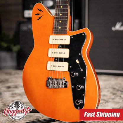 Reverend Ron Asheton Jetstream 390 Electric Guitar - Rock Orange