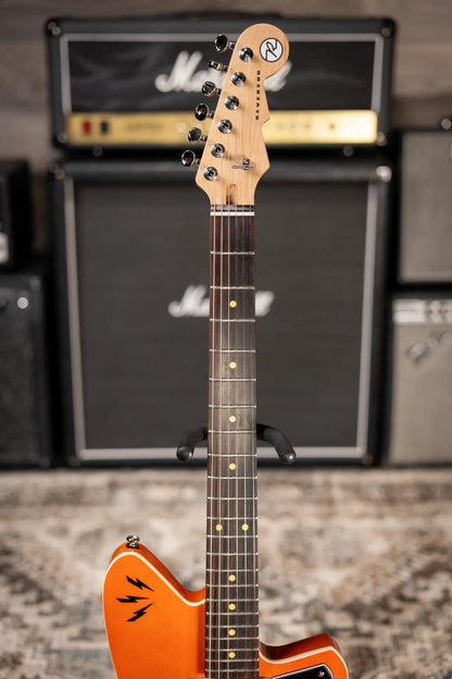 Reverend Ron Asheton Jetstream 390 Electric Guitar - Rock Orange