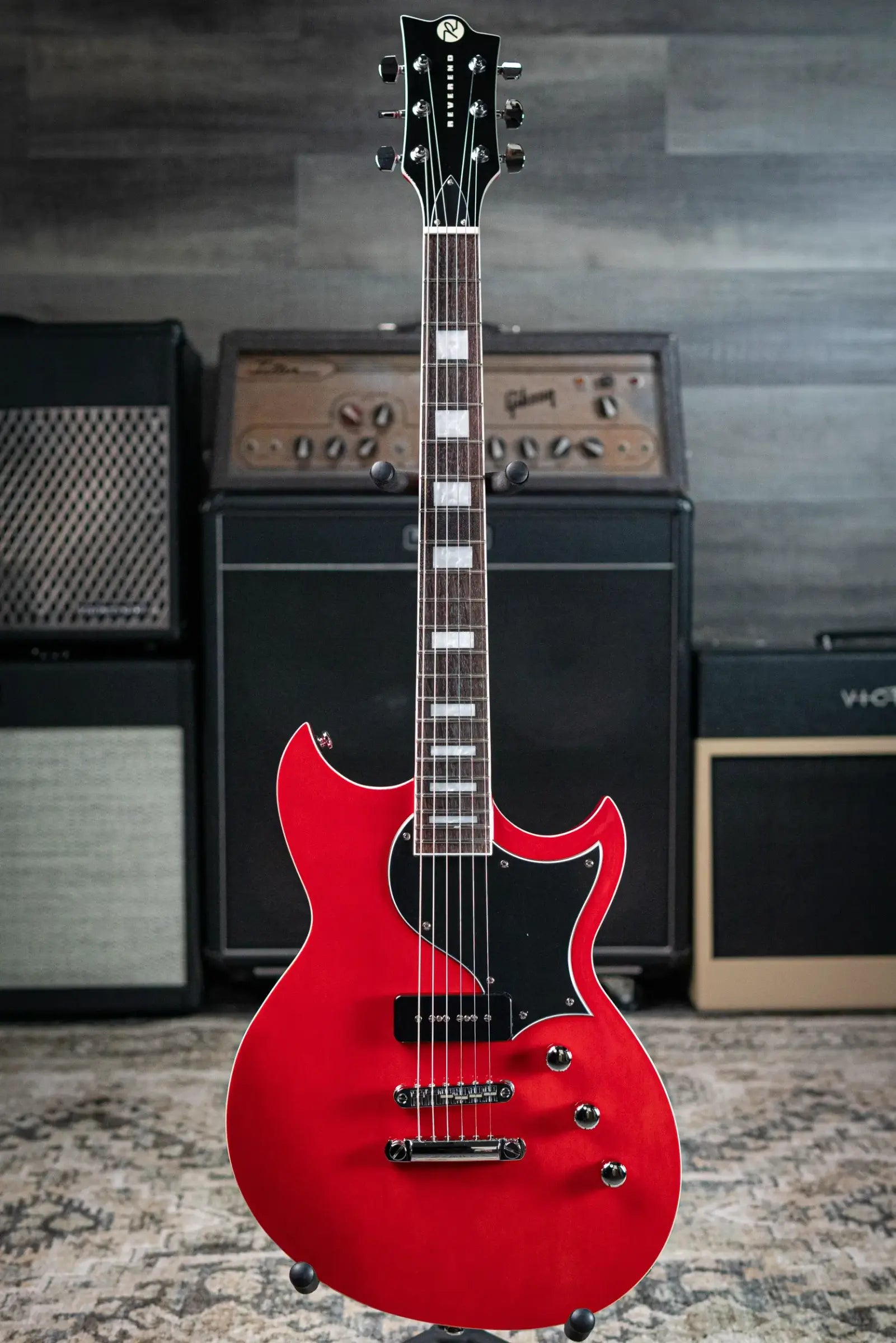 Reverend Sensei Jr. Electric Guitar - Transparent Cherry