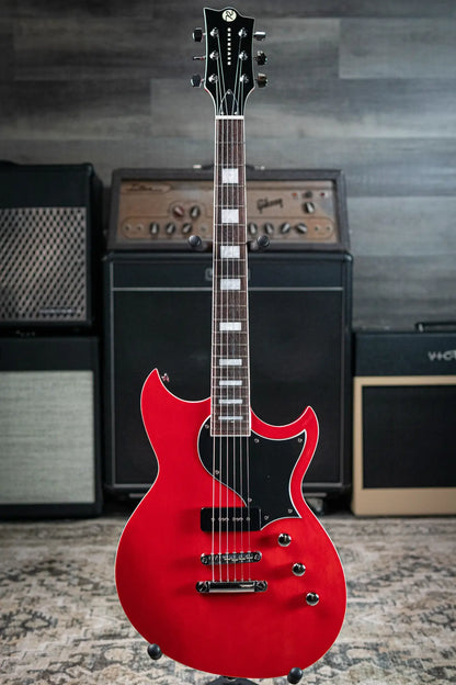 Reverend Sensei Jr. Electric Guitar - Transparent Cherry