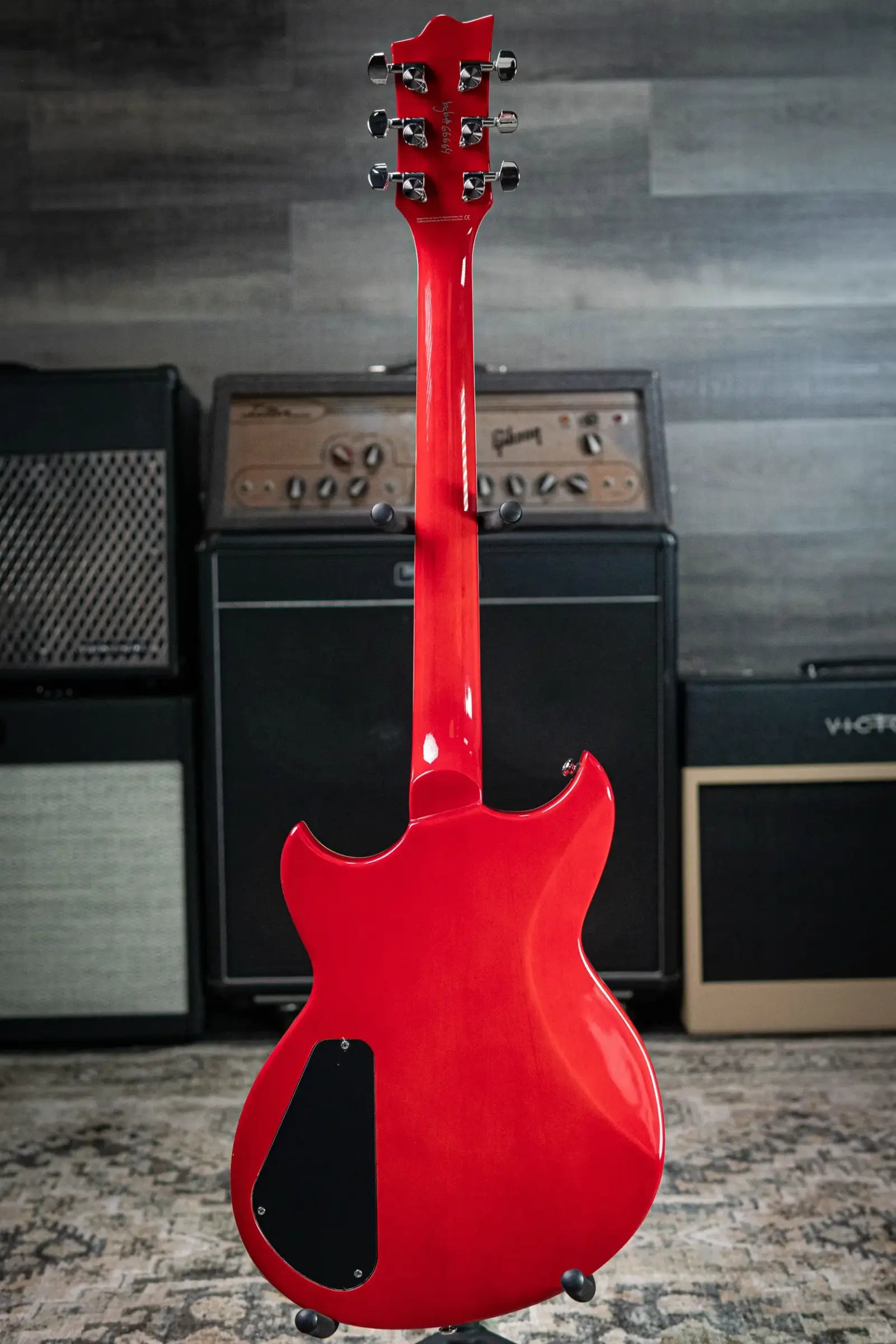Reverend Sensei Jr. Electric Guitar - Transparent Cherry