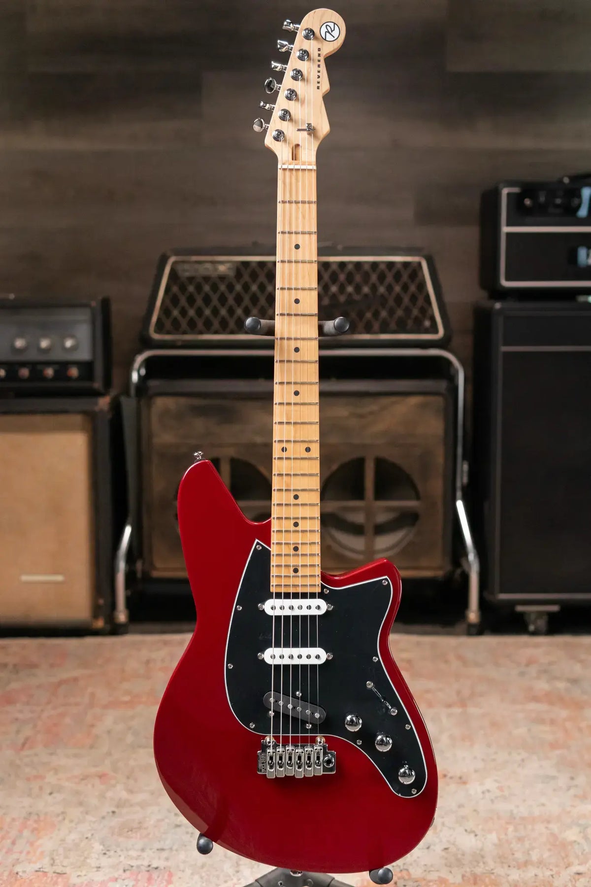 Reverend Six Gun TL Electric Guitar - Medieval Red