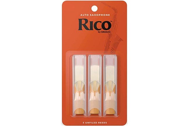 Rico Alto Saxophone Reeds Strength 3.5 3 Pack