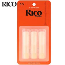 Rico Clarinet Reeds Strength 3.5 3 Pack