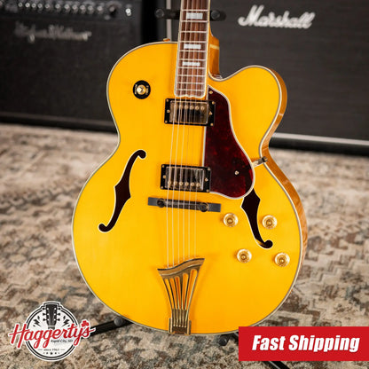 Samick Greg Bennett Design Lasalle JZ-2 Hollowbody Electric Guitar - Blonde with Hardshell Case - Used