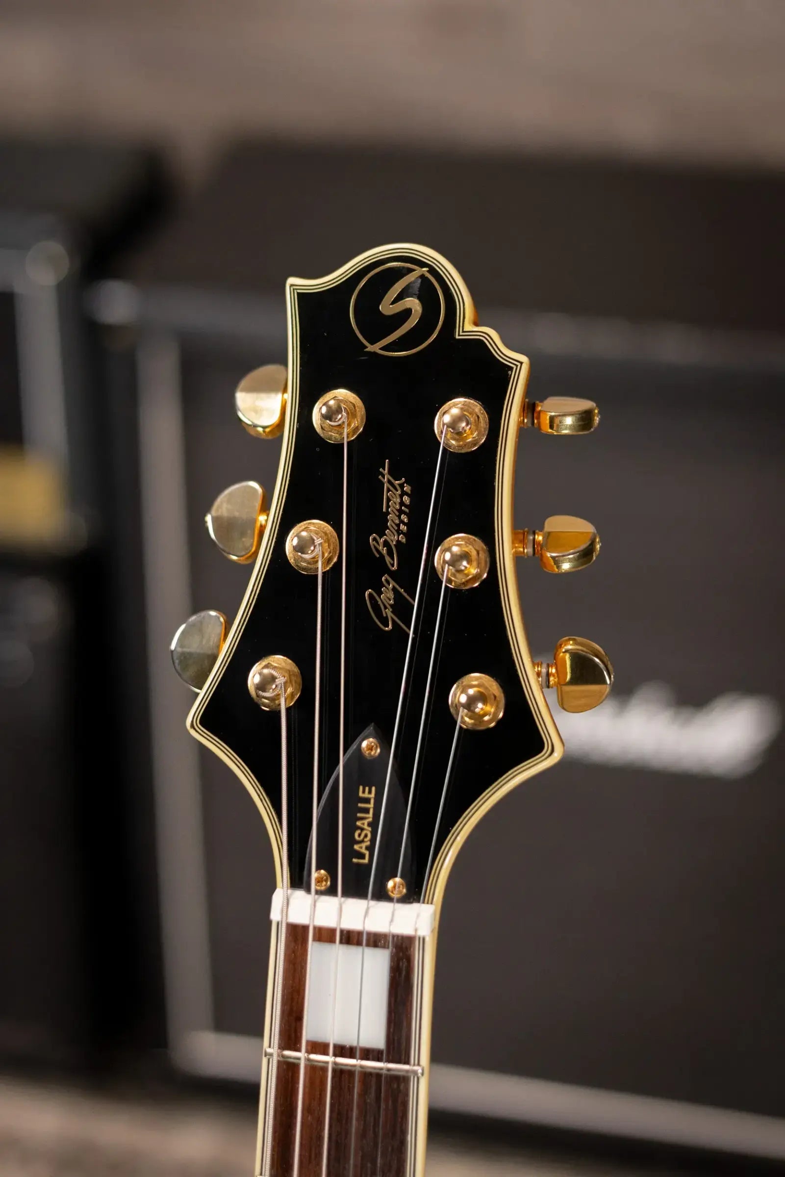 Samick Greg Bennett Design Lasalle JZ-2 Hollowbody Electric Guitar - Blonde with Hardshell Case - Used