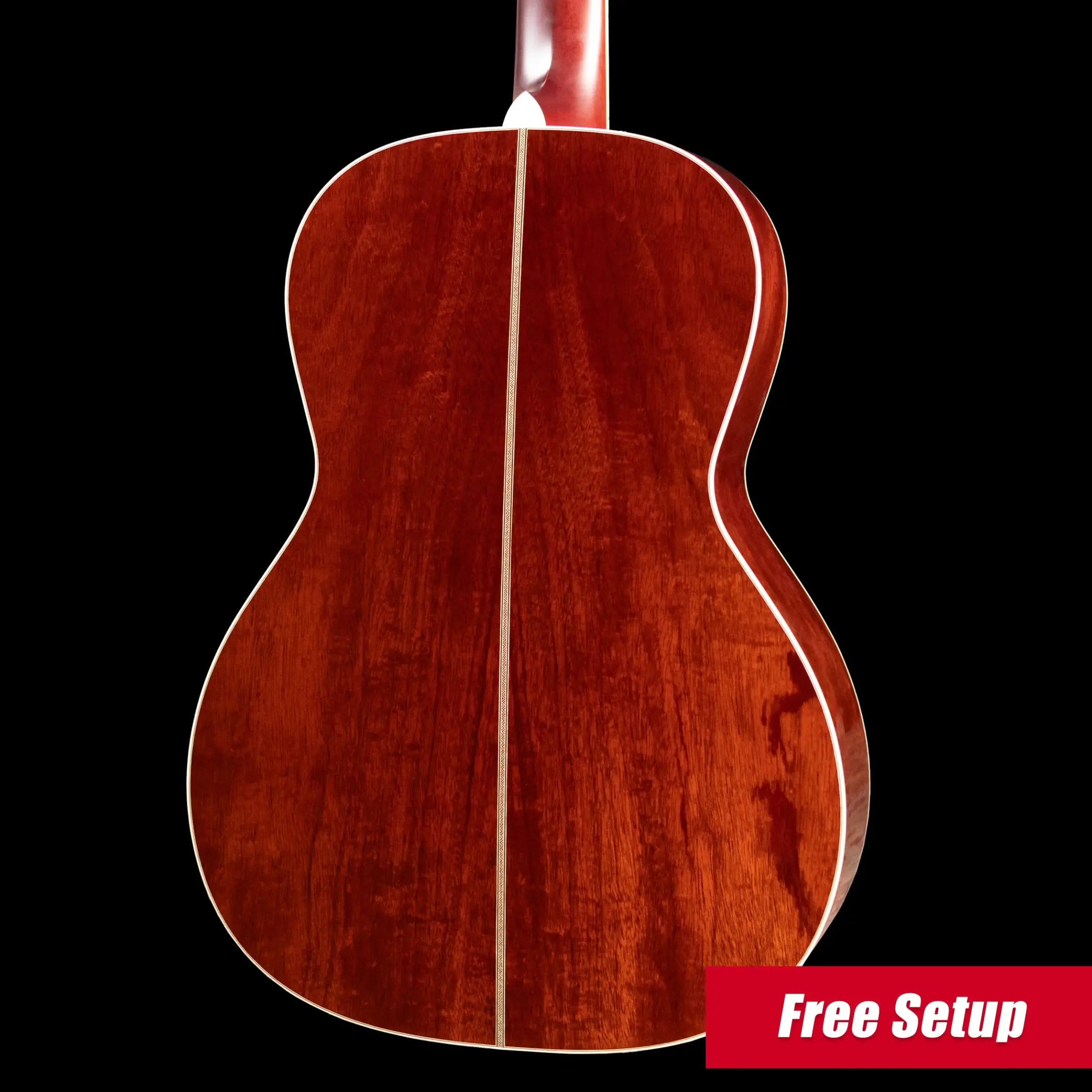Santa Cruz 000 Acoustic Guitar - Old Growth Mahogany with Hardshell Case