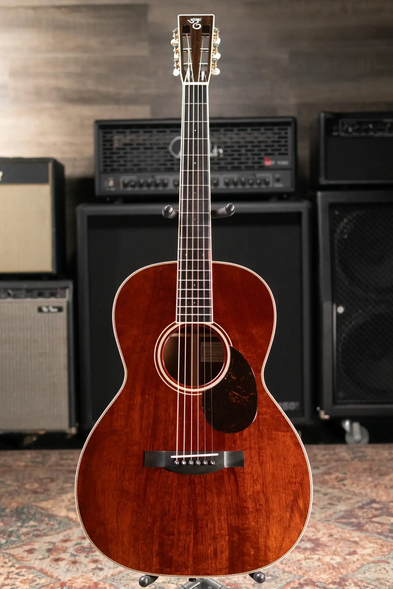 Santa Cruz 000 Acoustic Guitar - Old Growth Mahogany with Hardshell Case
