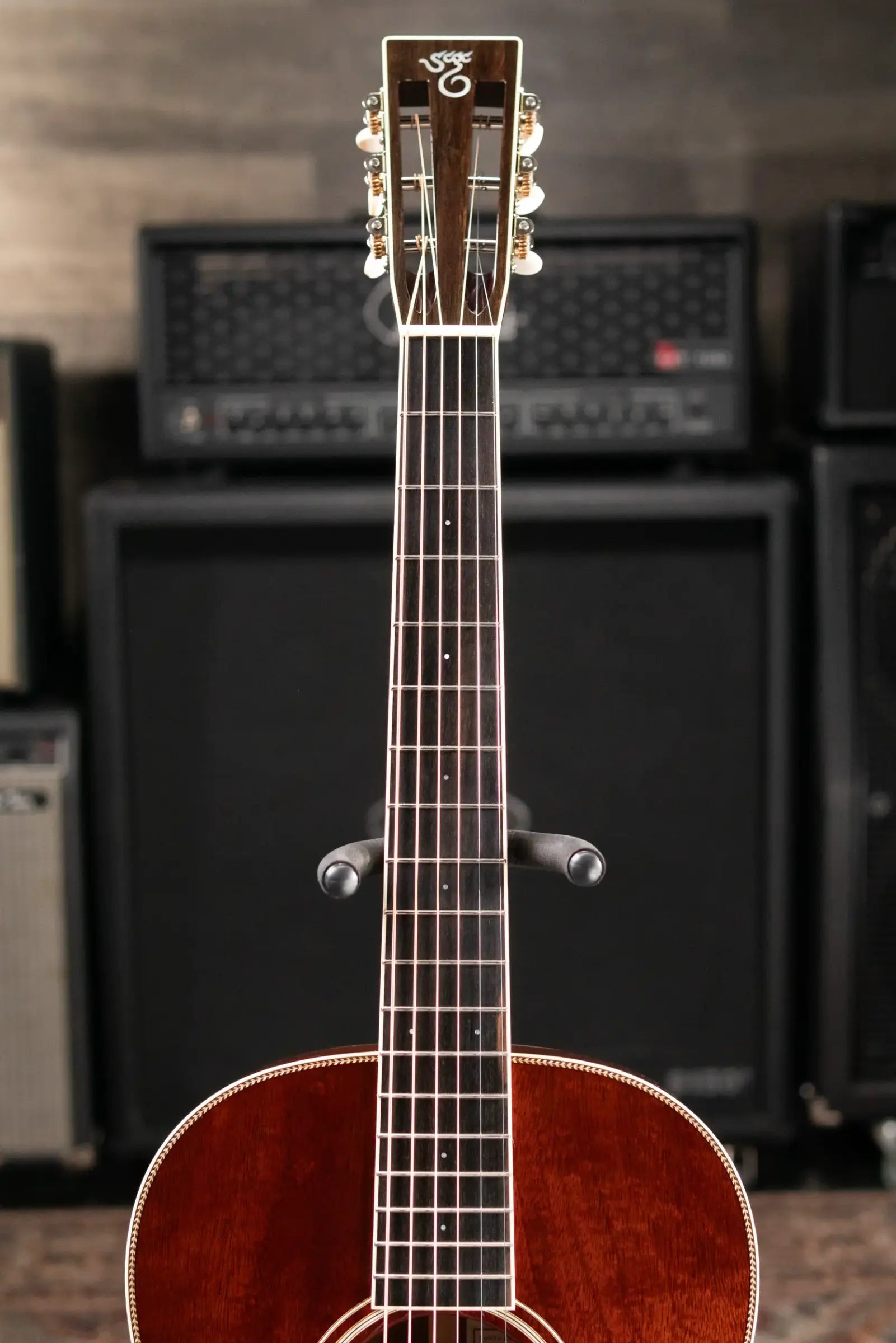 Santa Cruz 000 Acoustic Guitar - Old Growth Mahogany with Hardshell Case
