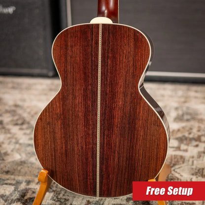 Santa Cruz Firefly Parlor Acoustic/Electric Guitar - Sinker Redwood/Indian Rosewood with Hardshell Case