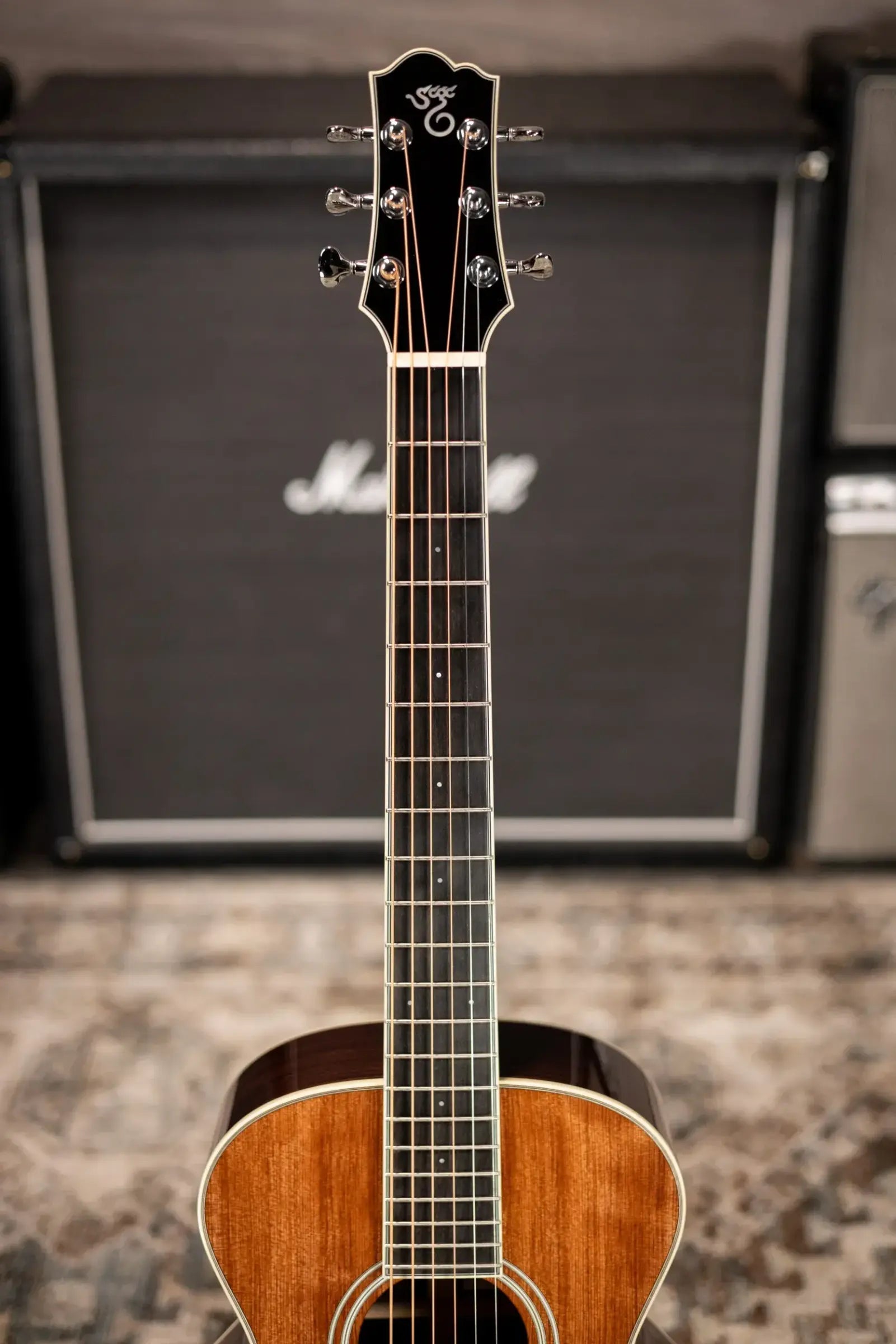 Santa Cruz Firefly Parlor Acoustic/Electric Guitar - Sinker Redwood/Indian Rosewood with Hardshell Case