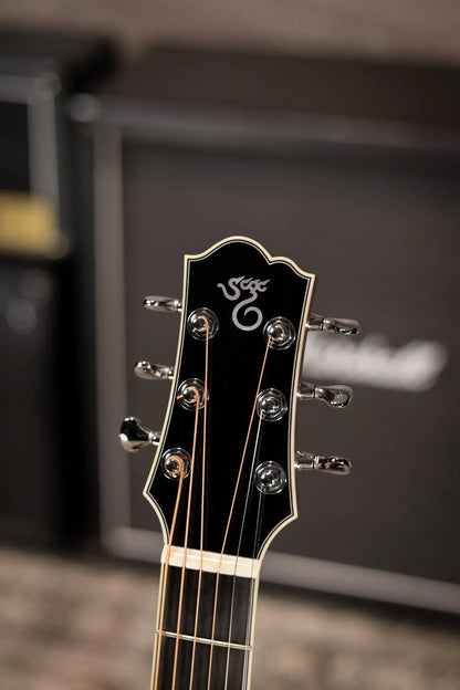Santa Cruz Firefly Parlor Acoustic/Electric Guitar - Sinker Redwood/Indian Rosewood with Hardshell Case