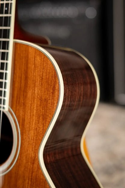 Santa Cruz Firefly Parlor Acoustic/Electric Guitar - Sinker Redwood/Indian Rosewood with Hardshell Case