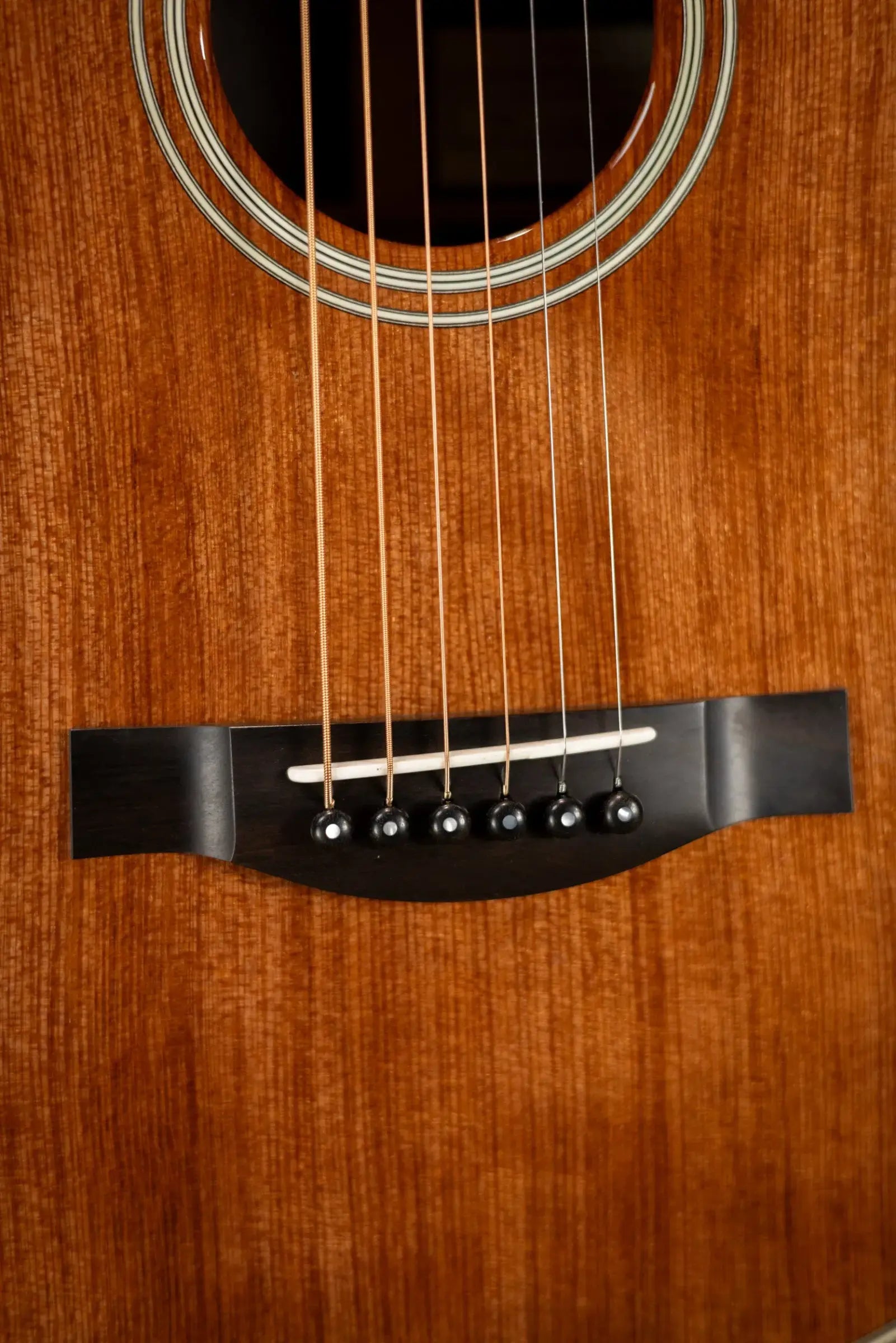 Santa Cruz Firefly Parlor Acoustic/Electric Guitar - Sinker Redwood/Indian Rosewood with Hardshell Case