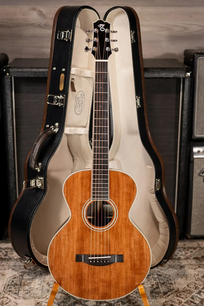 Santa Cruz Firefly Parlor Acoustic/Electric Guitar - Sinker Redwood/Indian Rosewood with Hardshell Case