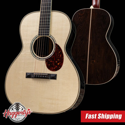 Santa Cruz H13 Acoustic Guitar - Bearclaw German Spruce/African Blackwood with Hardshell Case
