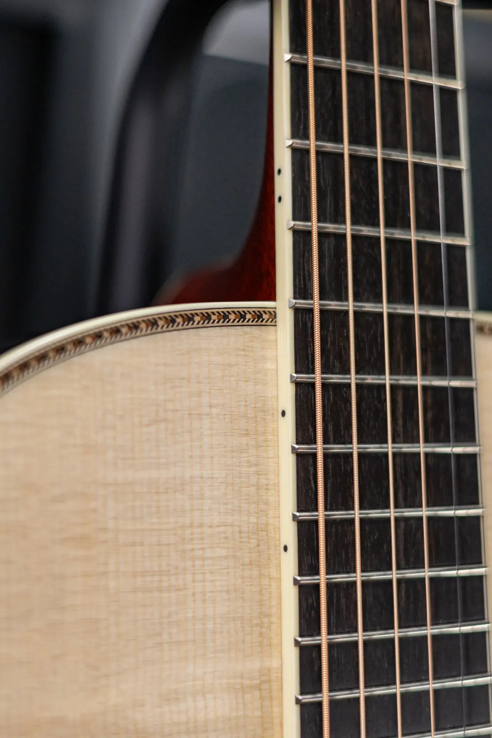 Santa Cruz H13 Acoustic Guitar - Bearclaw German Spruce/African Blackwood with Hardshell Case