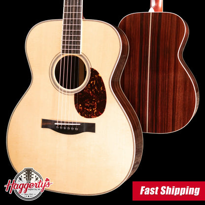 Santa Cruz OM Acoustic Guitar - Sitka Spruce/Indian Rosewood with Hardshell Case