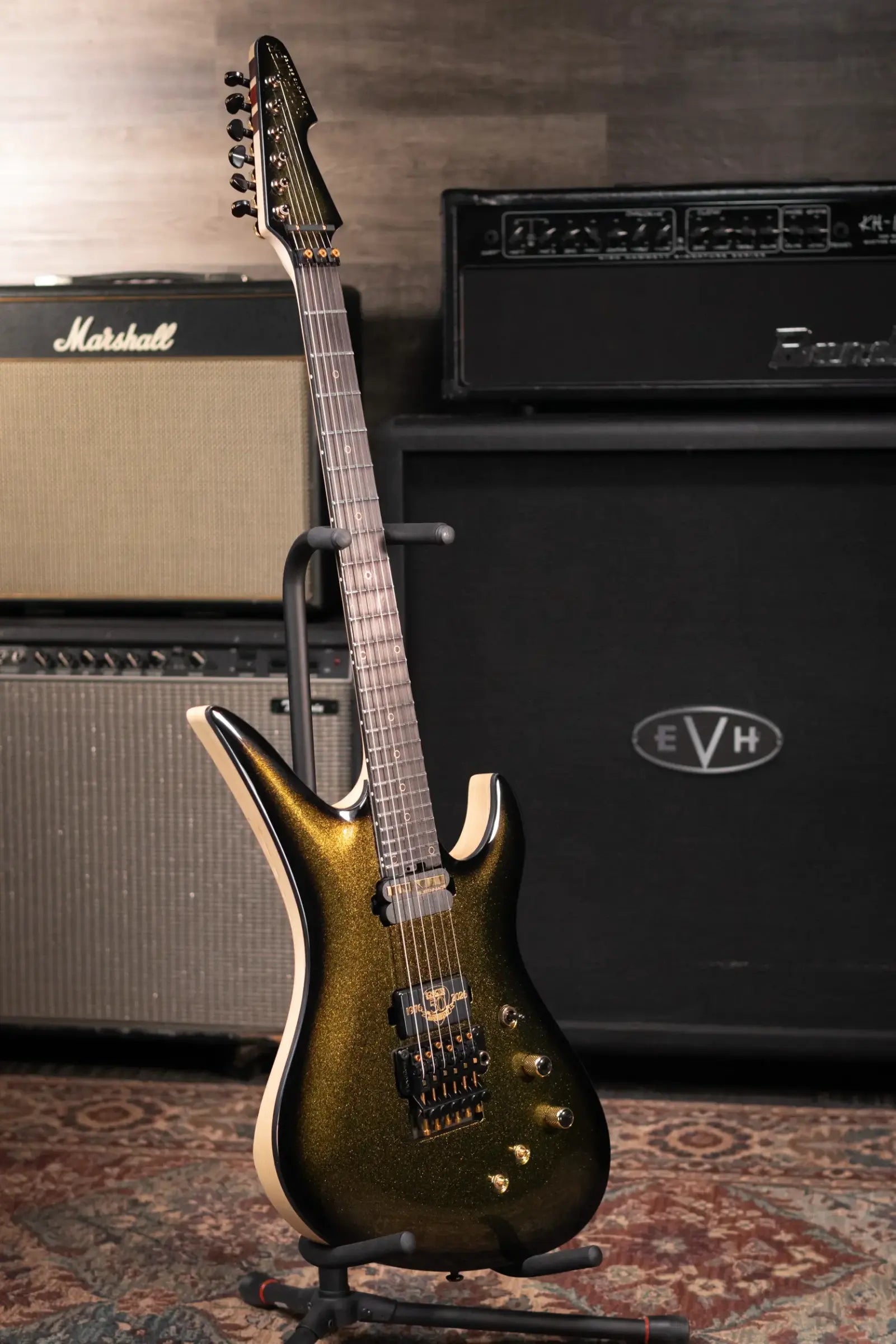 Schecter Avenger FR-S 50th Anniversary Electric Guitar - 50th Gold Burst
