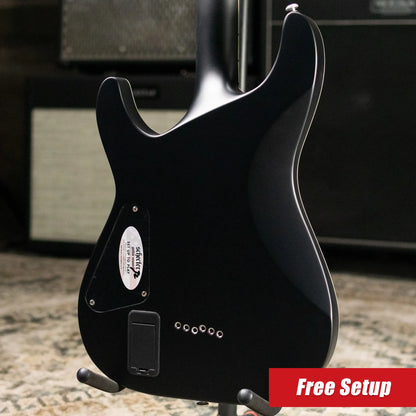 Schecter Damien Platinum-6 Electric Guitar - Satin Black