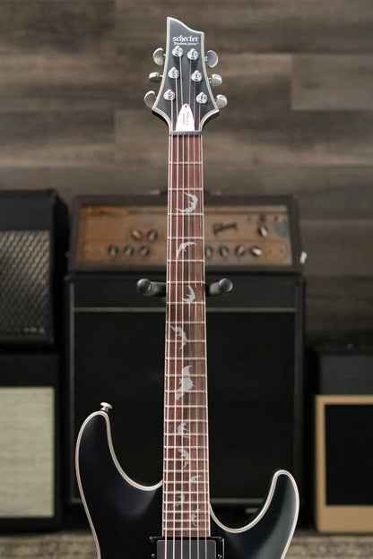 Schecter Damien Platinum-6 Electric Guitar - Satin Black