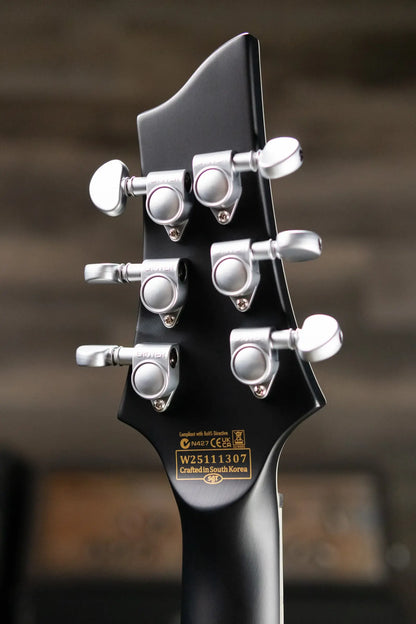 Schecter Damien Platinum-6 Electric Guitar - Satin Black