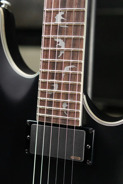Schecter Damien Platinum-6 Electric Guitar - Satin Black