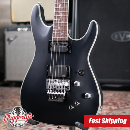Schecter Damien Platinum-6 FR S Electric Guitar - Satin Black