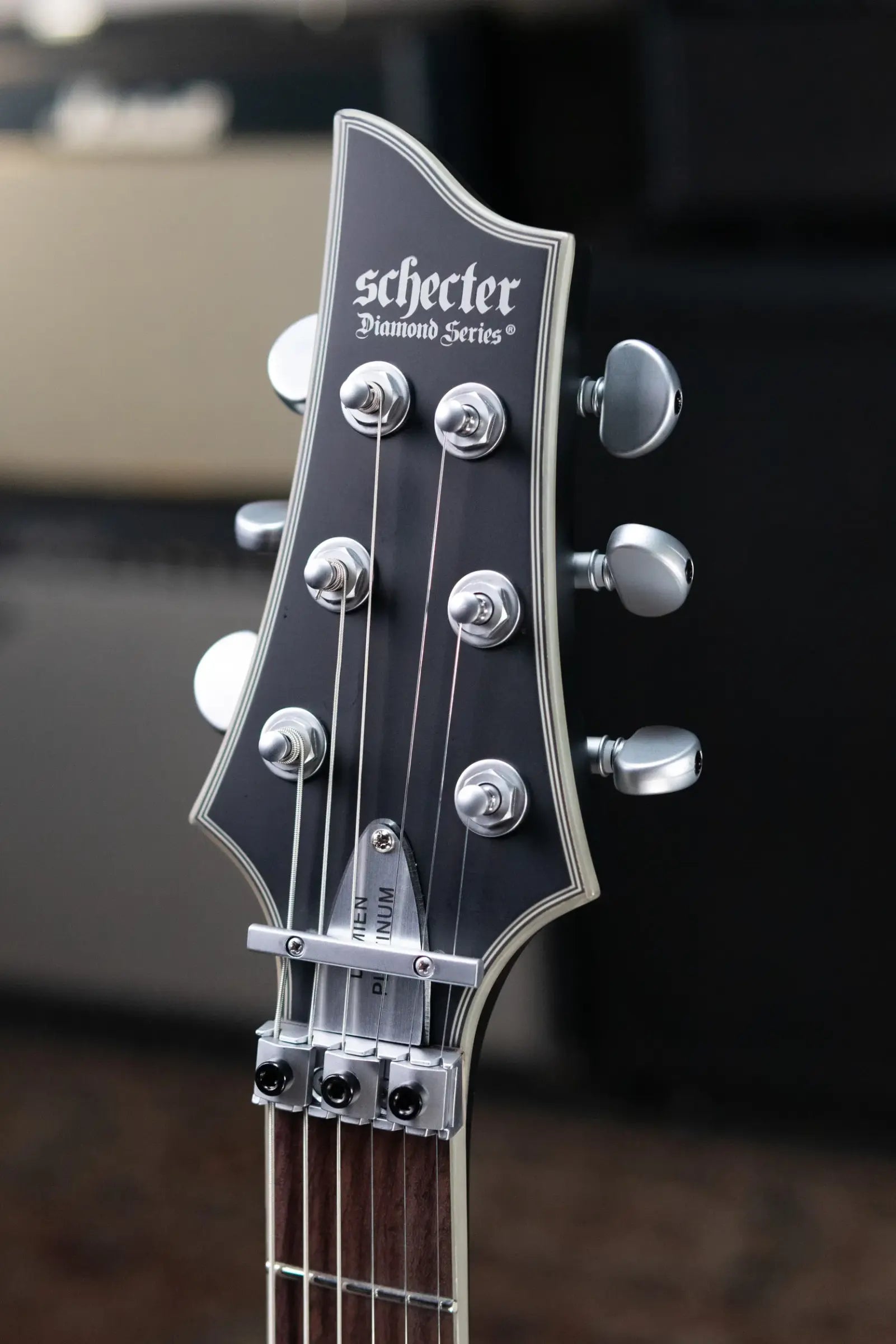 Schecter Damien Platinum-6 FR S Electric Guitar - Satin Black