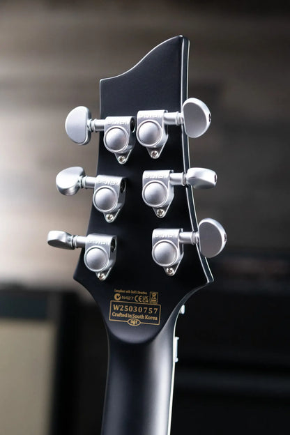Schecter Damien Platinum-6 FR S Electric Guitar - Satin Black
