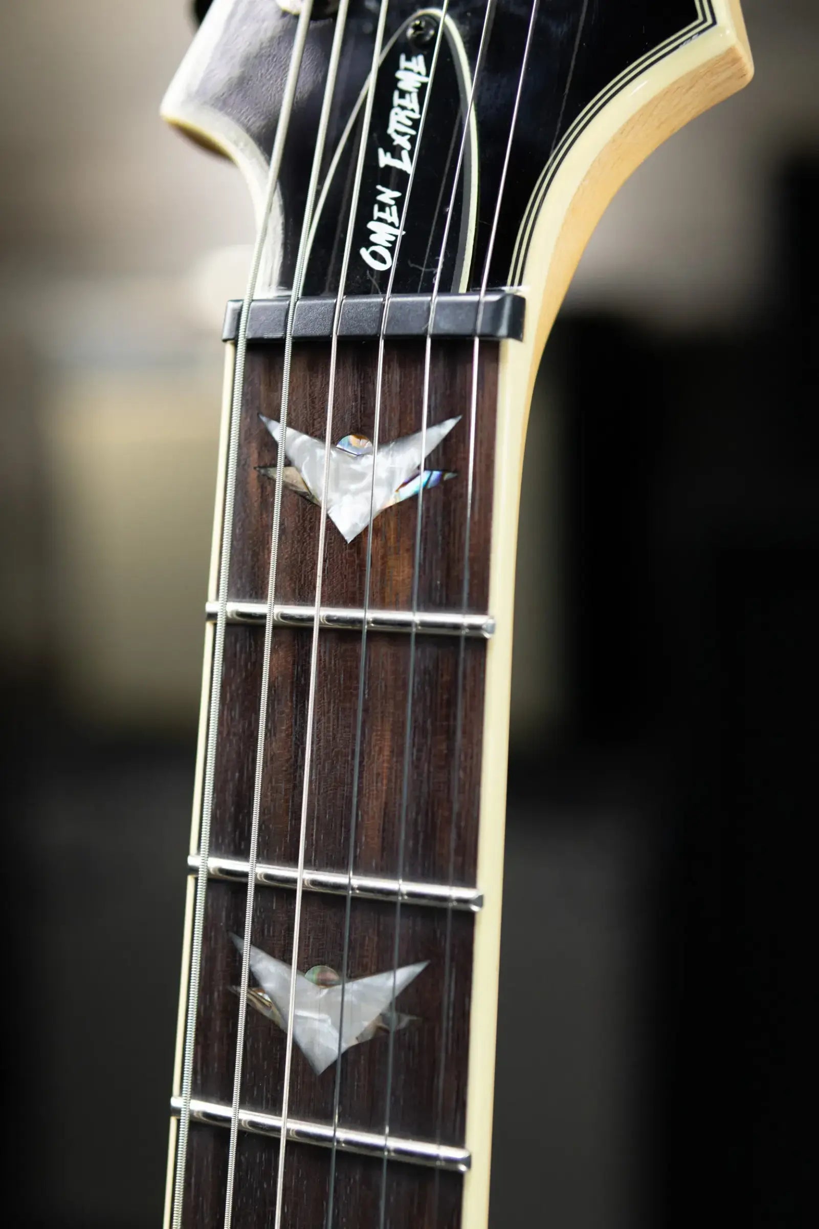 Schecter Omen Extreme-6 Electric Guitar - See Thru Black
