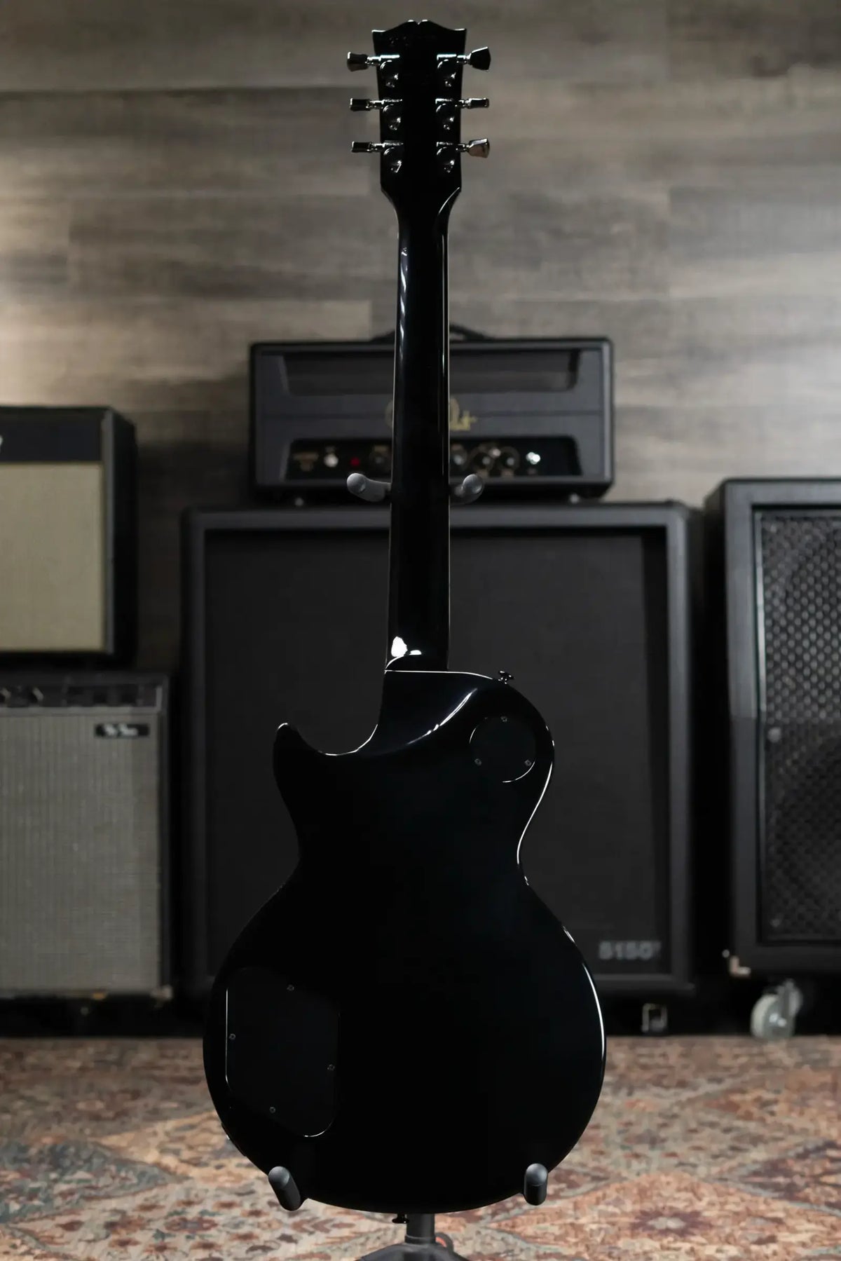 Gibson Les Paul Studio Session Electric Guitar - Translucent Ebony Burst with Gig Bag