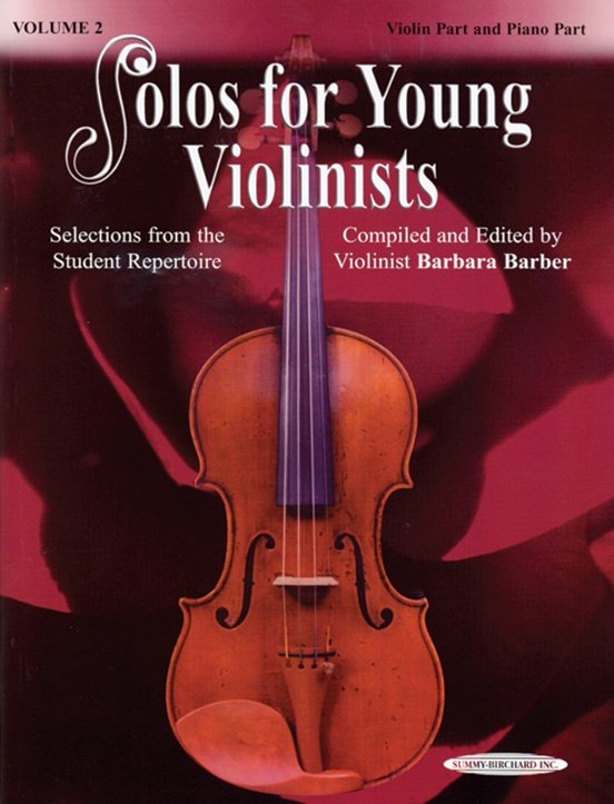 Solos for Young Violinists Violin Piano Volume 2