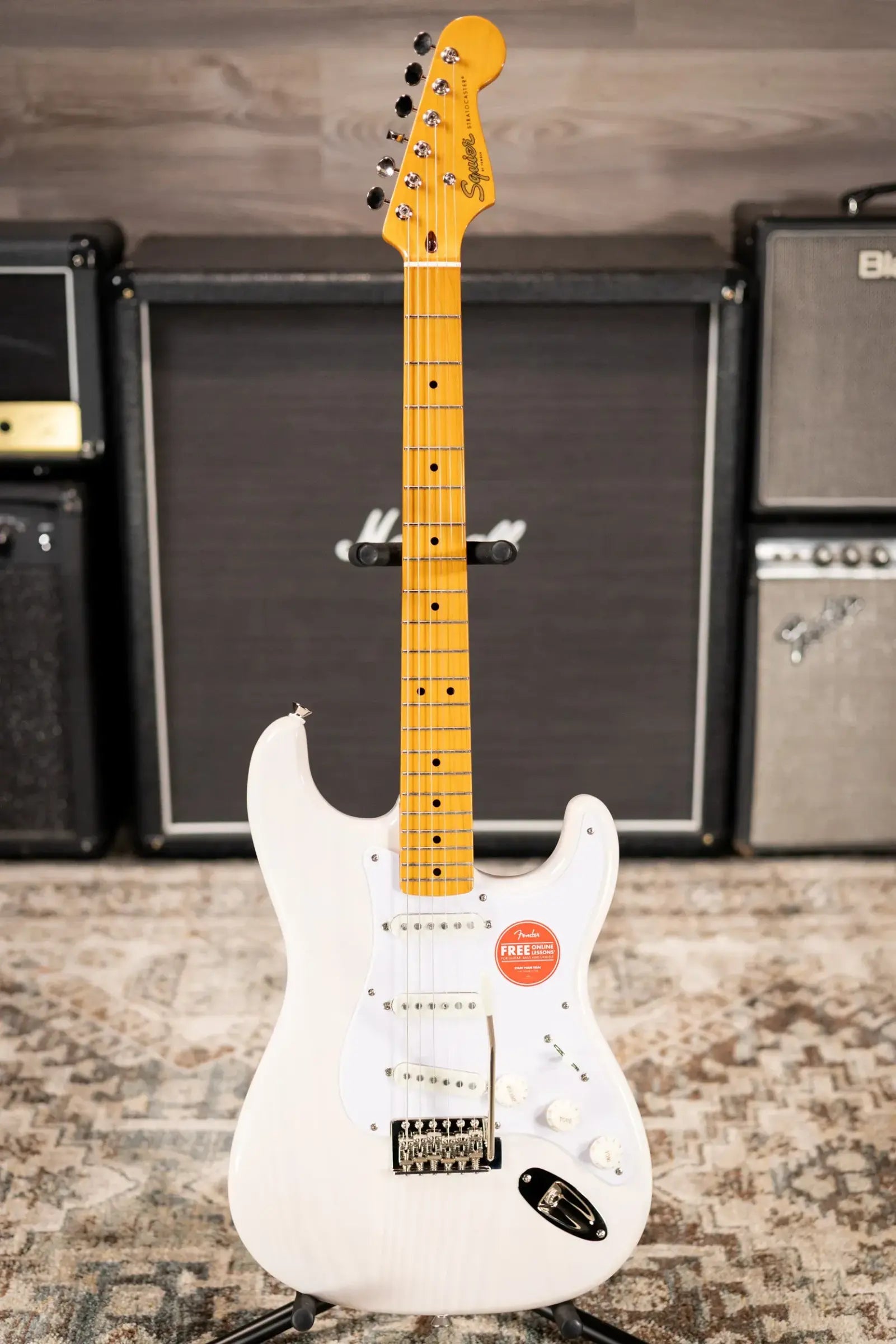 Squier Classic Vibe '50s Stratocaster Electric Guitar - White Blonde