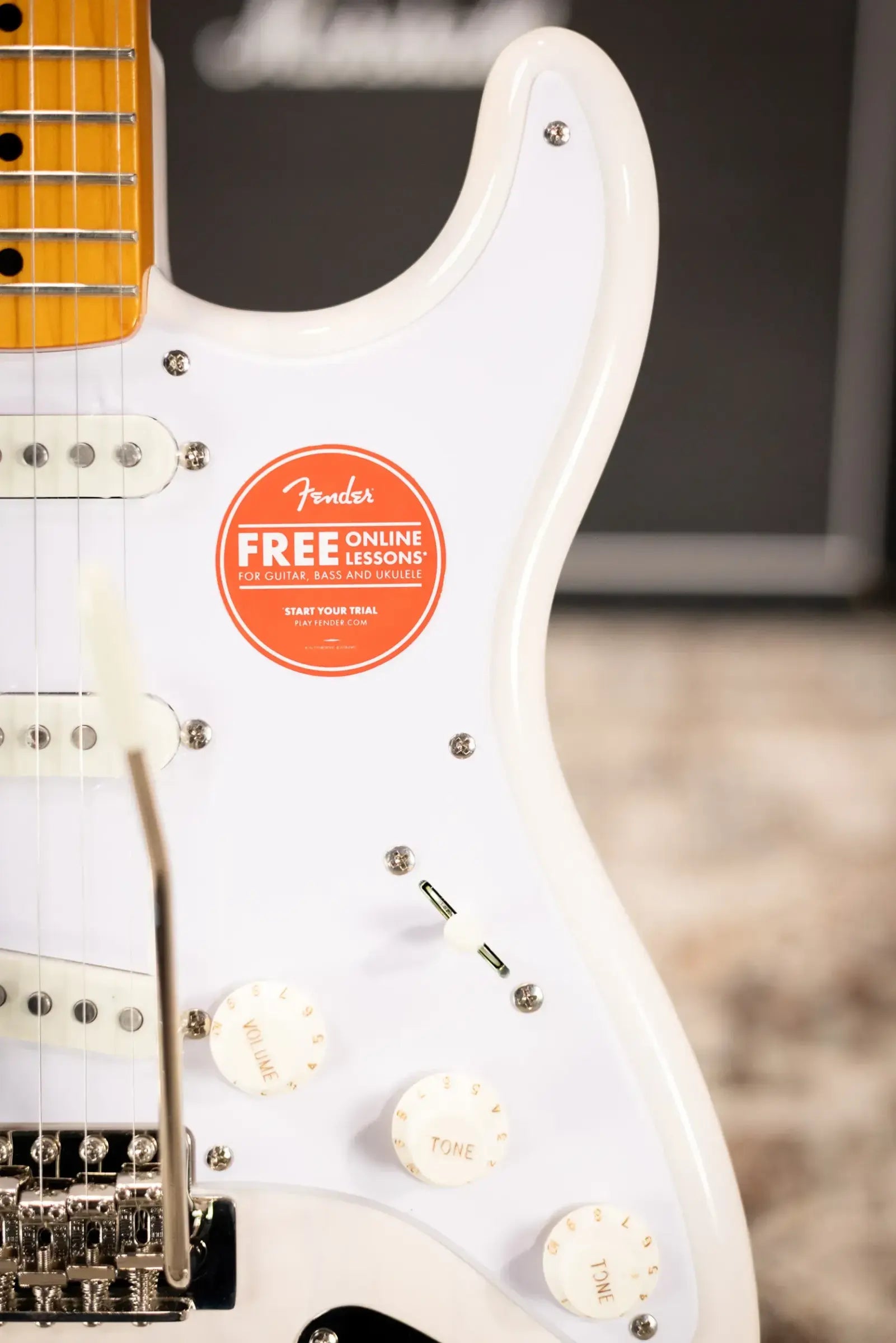 Squier Classic Vibe '50s Stratocaster Electric Guitar - White Blonde
