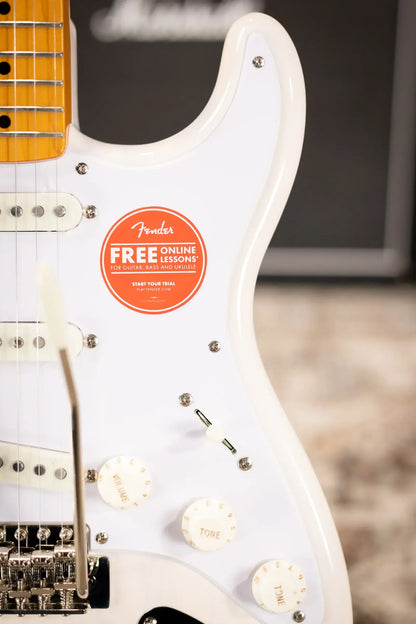 Squier Classic Vibe '50s Stratocaster Electric Guitar - White Blonde