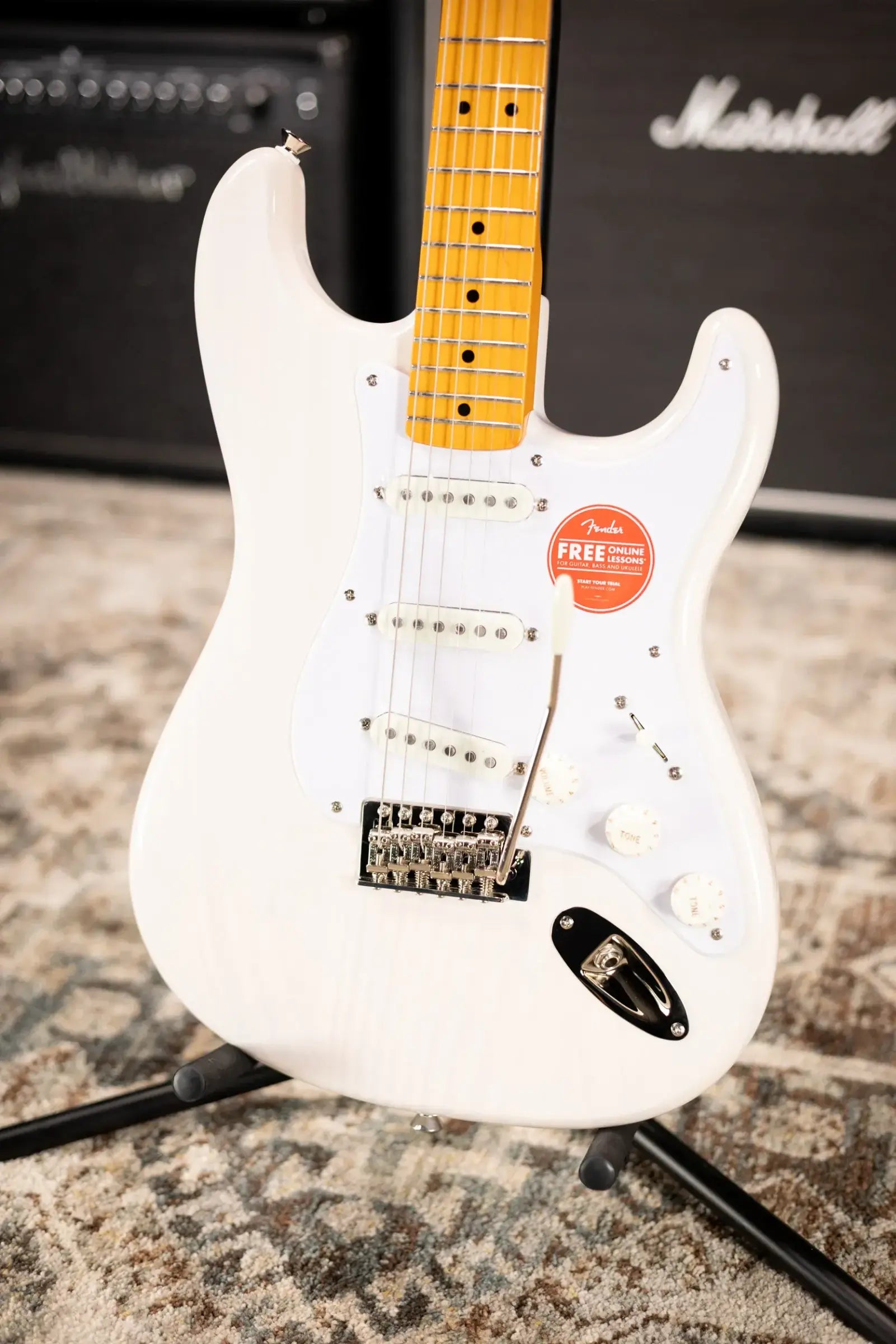 Squier Classic Vibe '50s Stratocaster Electric Guitar - White Blonde