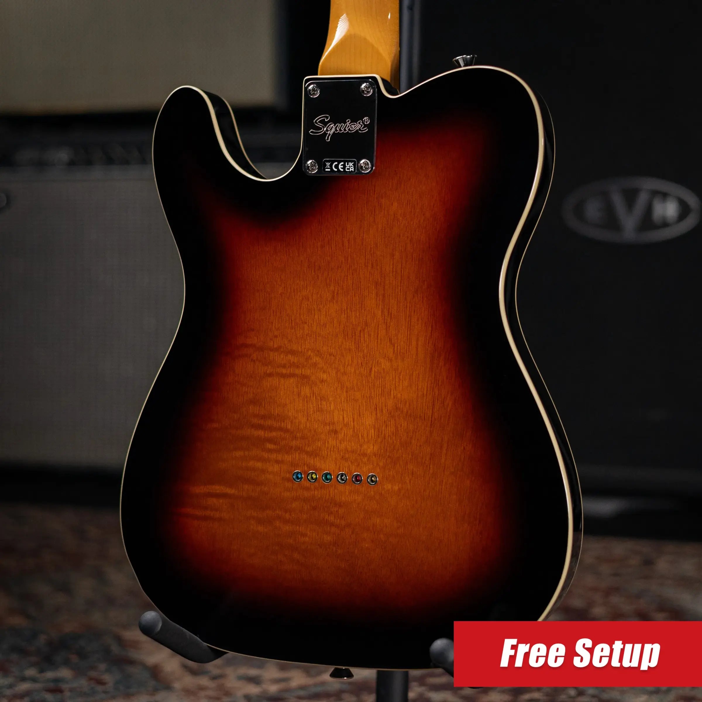 Squier Classic Vibe '60s Custom Telecaster Electric Guitar - 3-Color Sunburst