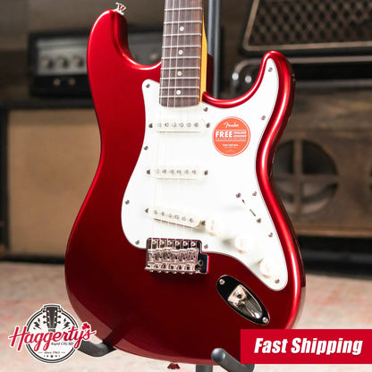 Squier Classic Vibe '60s Stratocaster Electric Guitar - Candy Apple Red