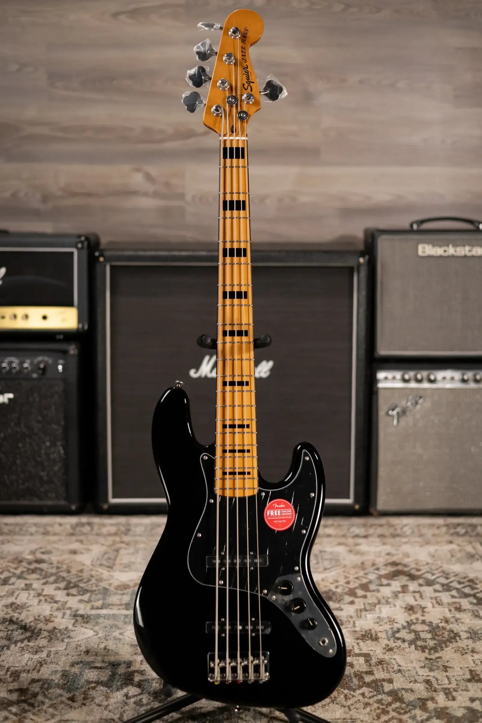Squier Classic Vibe '70s Jazz Bass V - Black