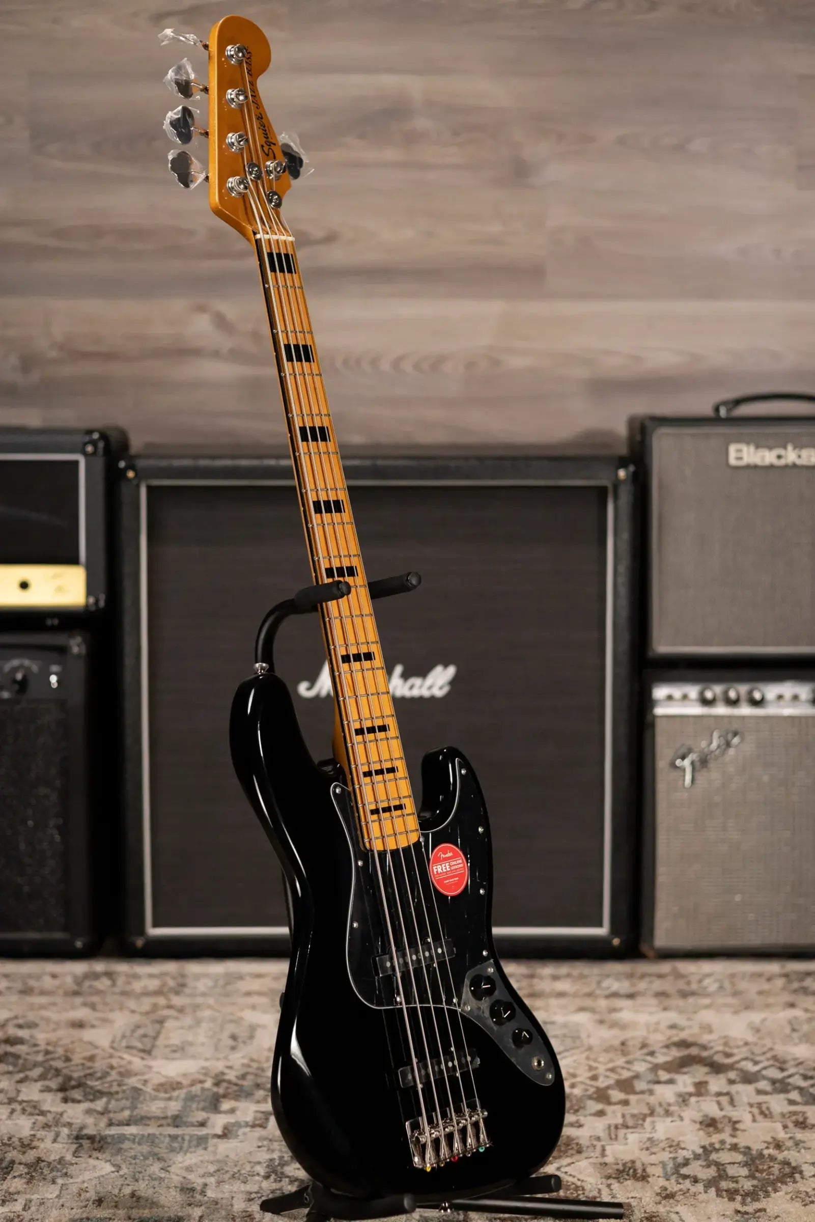 Squier Classic Vibe '70s Jazz Bass V - Black